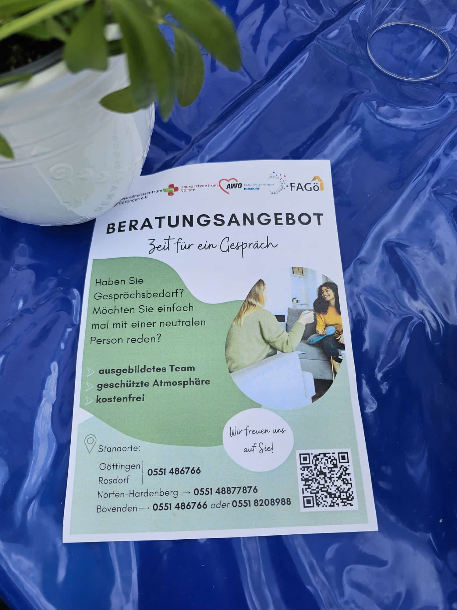 Flyer Beratungsangebot